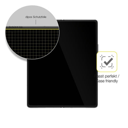 Full Cover Screen Protector for Samsung Galaxy Fold 4 – Covers Curved Edges | dipos