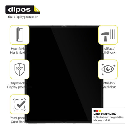 Full Cover Screen Protector for Samsung Galaxy Fold 4 – Covers Curved Edges | dipos