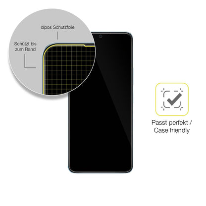 2x Screen Protector for Vivo Y72t Protective Film covers 100% dipos Flex
