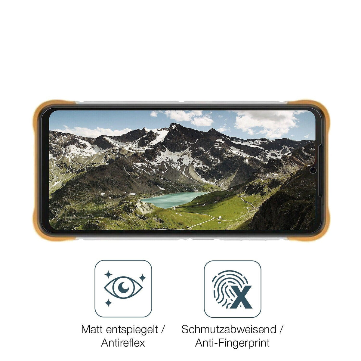 Screen Protector for Umidigi Bison X10 matte Flexible Glass 9H dipos