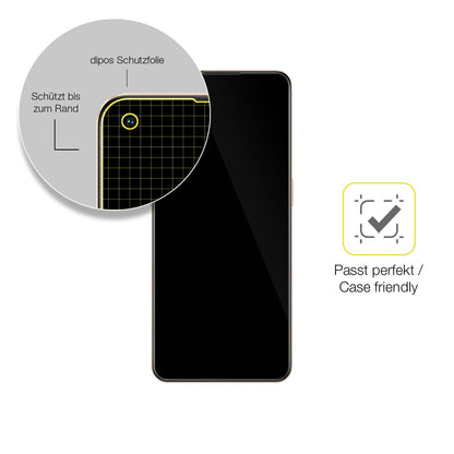 2x Screen Protector for Oppo F21 Pro Protective Film covers 100% dipos Flex