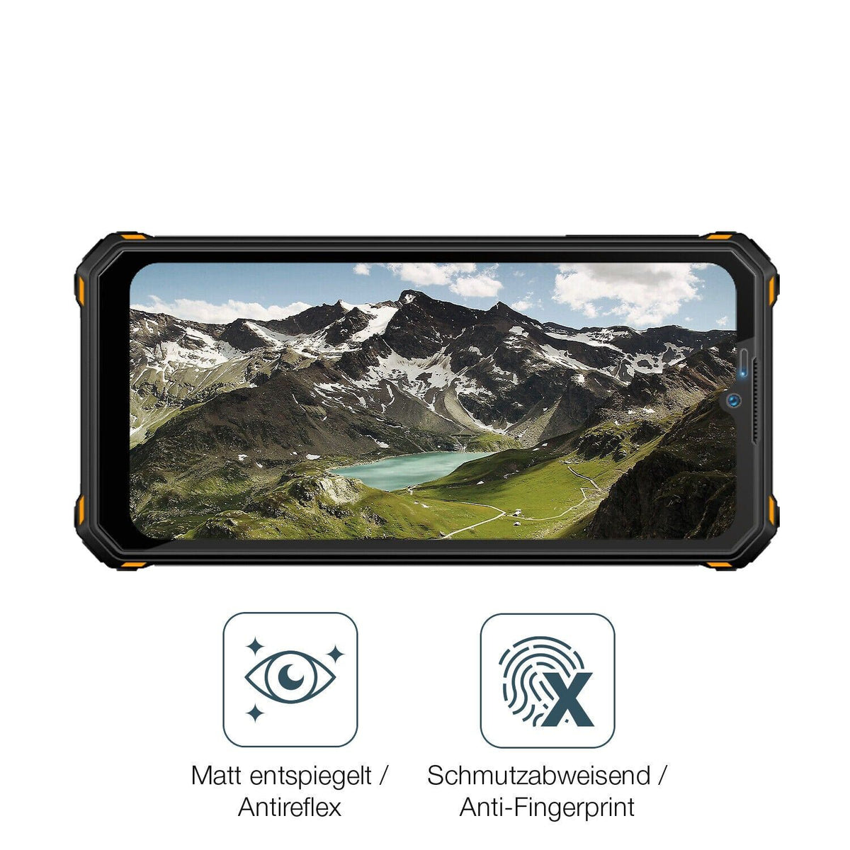 Screen Protector for Oukitel WP15 matte Flexible Glass 9H dipos