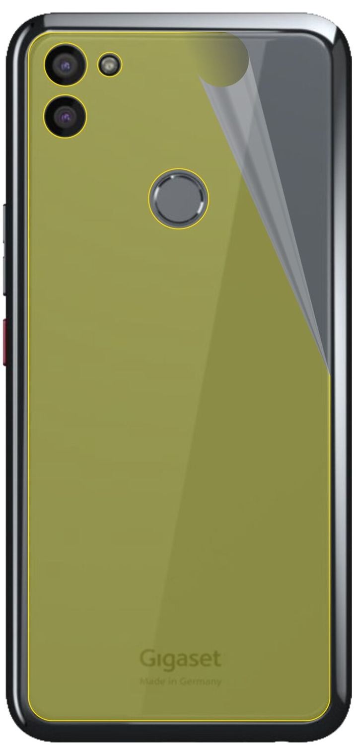 2x Screen Protector for Gigaset  GS5 back Protective Film covers 100% dipos Flex