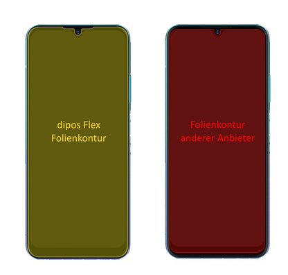 2x Screen Protector for ZTE Blade V30 Vita Protective Film covers 100% dipos