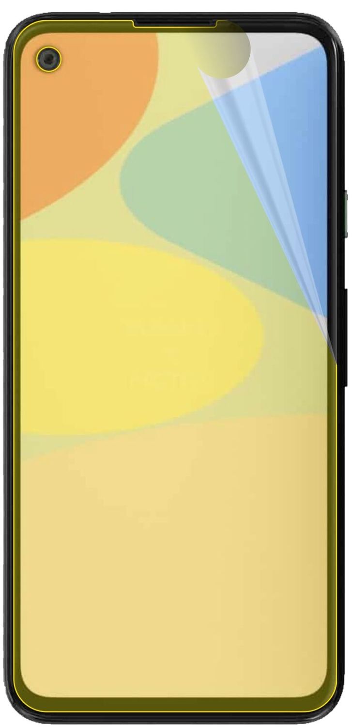 2x Screen Protector for Google Pixel 4a 5G Protective Film covers 100% dipos