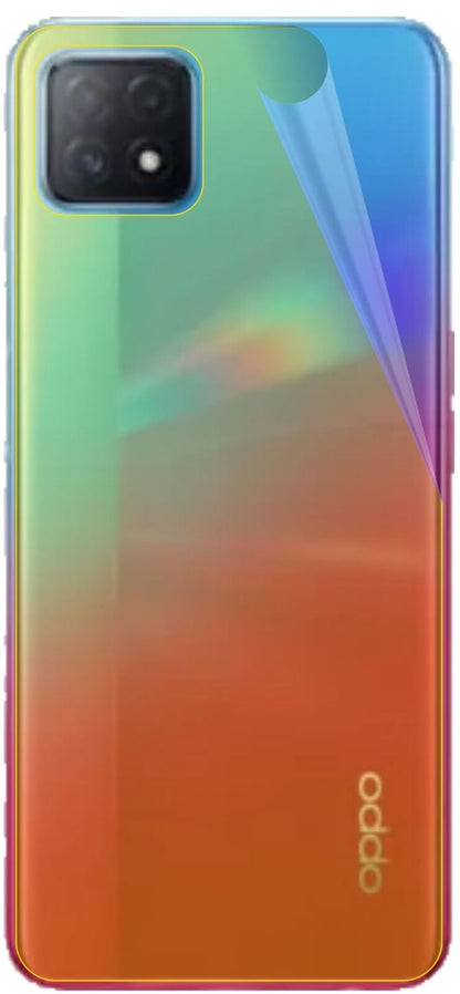 2x Screen Protector for Oppo A72 5G back Protective Film covers 100% dipos Flex