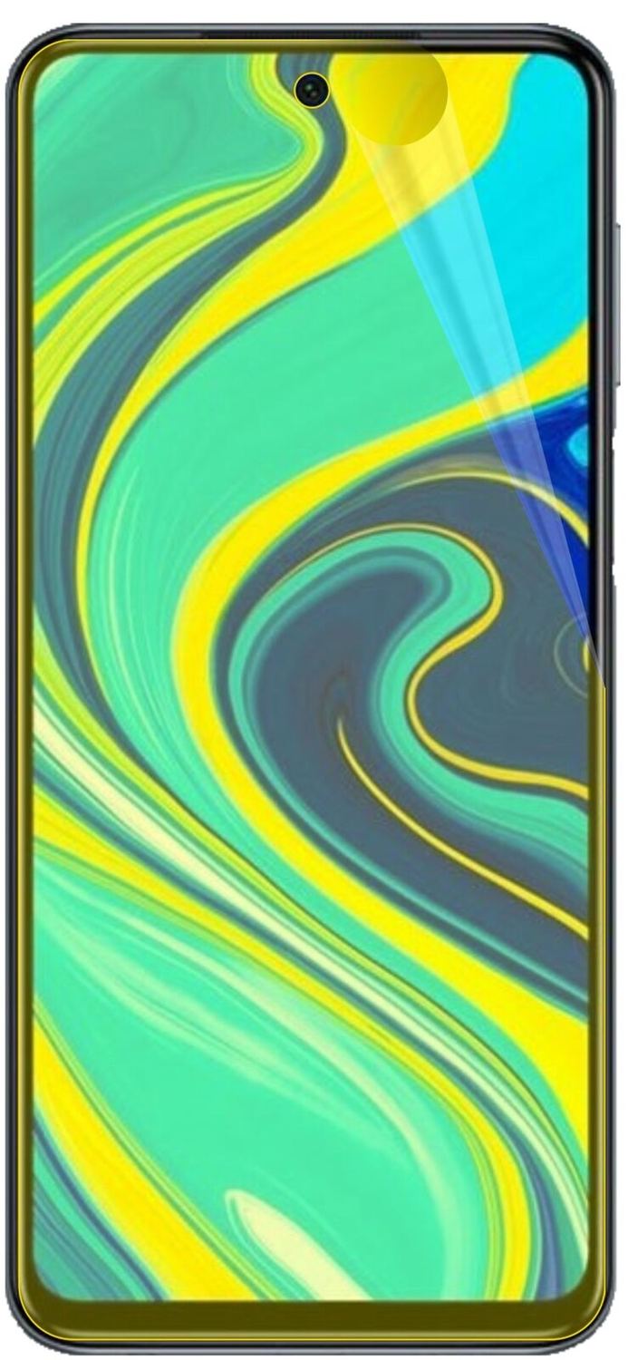 2x Screen Protector for Xiaomi Redmi Note 9 Pro Max Protective Film covers 100%