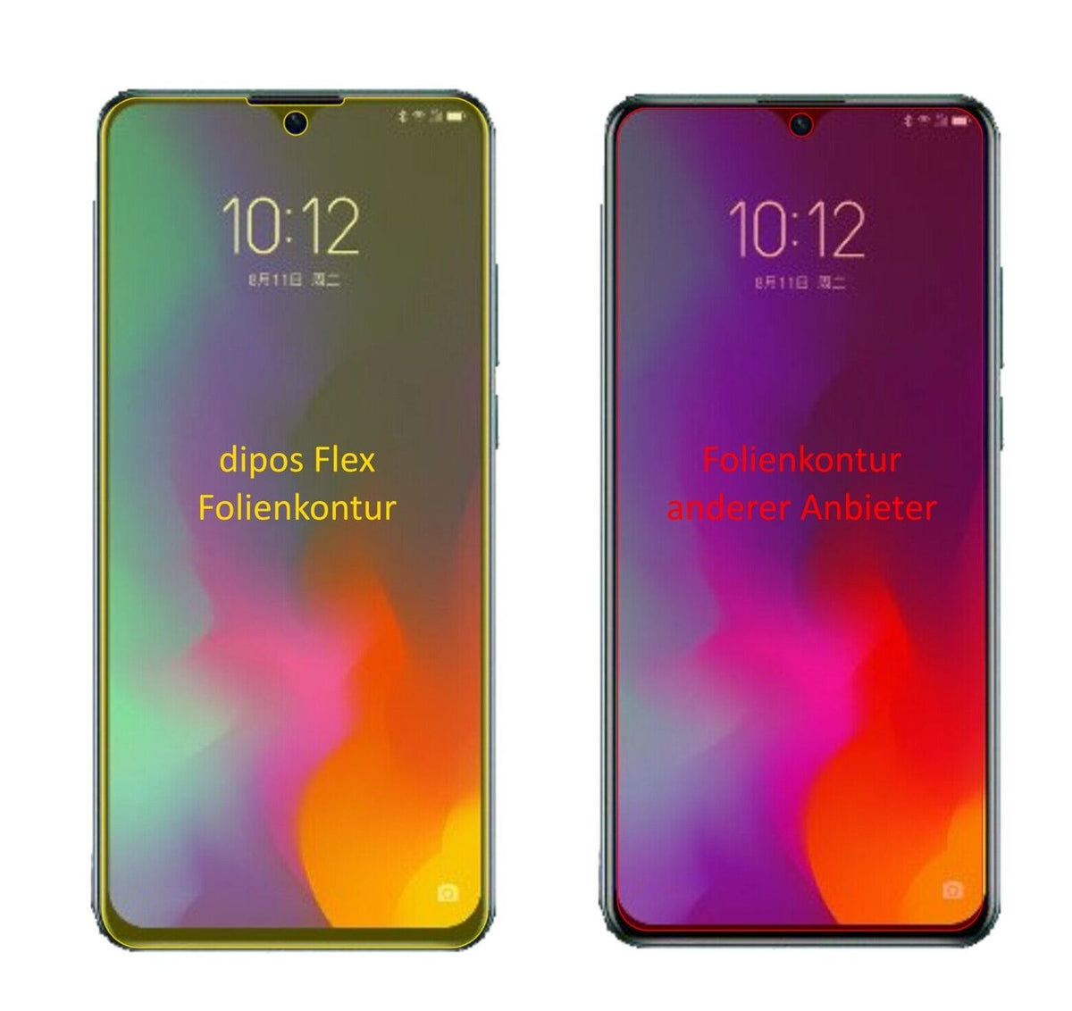 dipos FLEX 2x Clear Screen Protector for Lenovo Z6