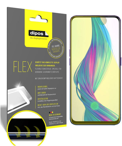 dipos FLEX 2x Clear Screen Protector for Oppo Realme X Master Edition