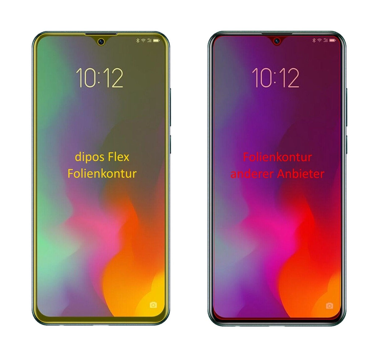 dipos FLEX 2x Clear Screen Protector for Lenovo Z6 Lite
