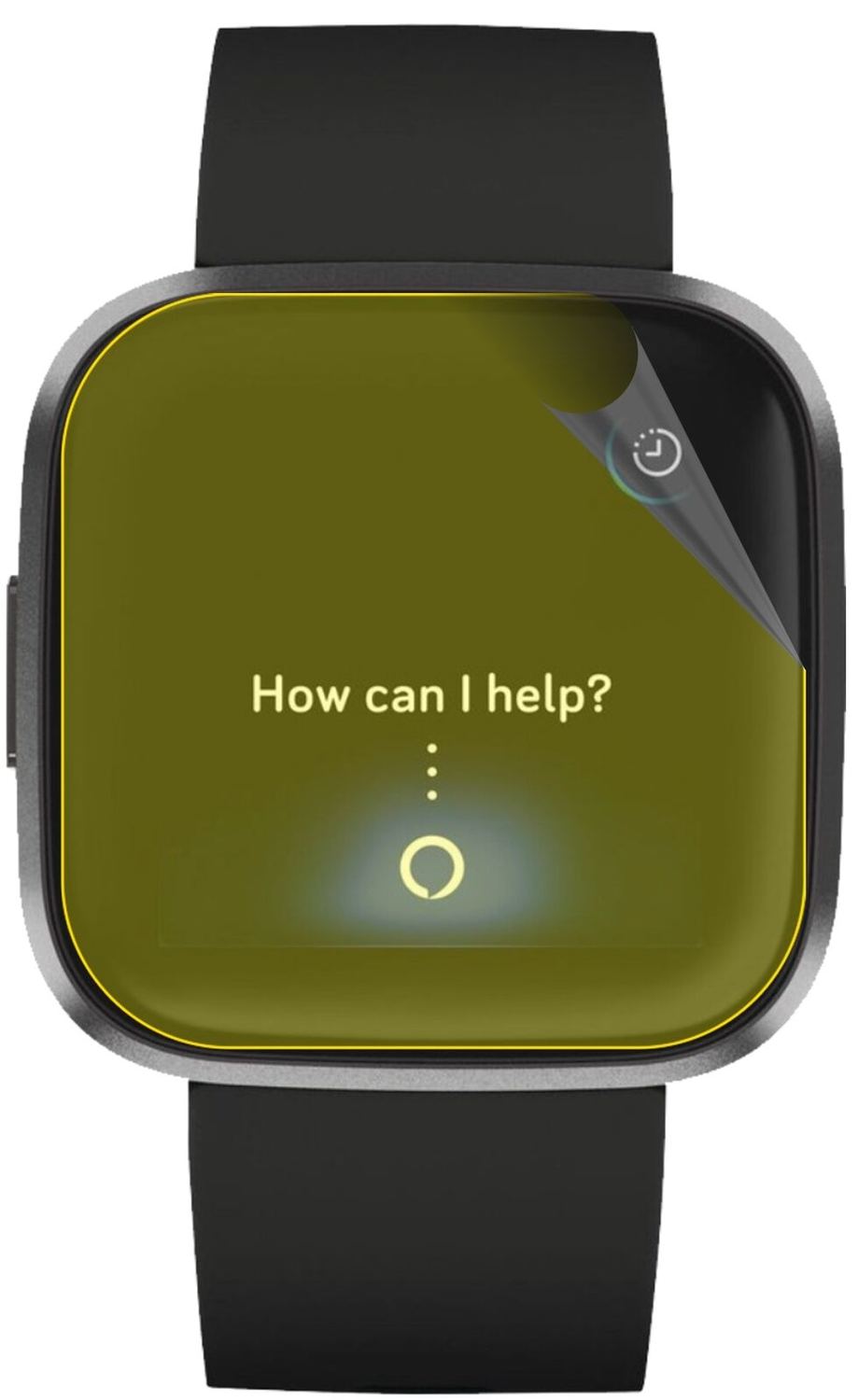 dipos FLEX 2x Clear Screen Protector for FitBit Versa 2
