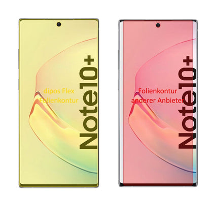 dipos FLEX 2x Clear Screen Protector for Samsung Galaxy Note 10 Plus