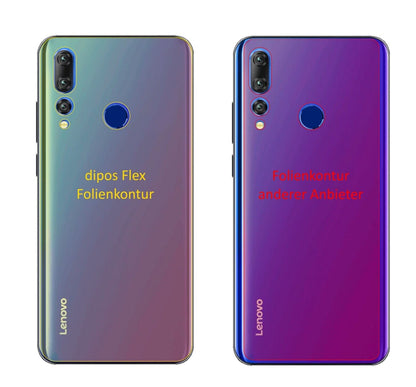 dipos FLEX 2x Clear Screen Protector for Lenovo K6 Enjoy Rückseite