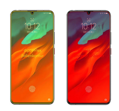 2x Screen Protector for Lenovo Z6 Pro Protective Film covers 100% dipos Flex
