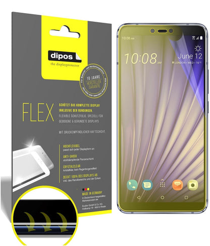 dipos FLEX 2x Clear Screen Protector for HTC U19e