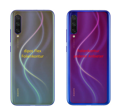dipos FLEX 2x Clear Screen Protector for Xiaomi Mi A3 Rückseite