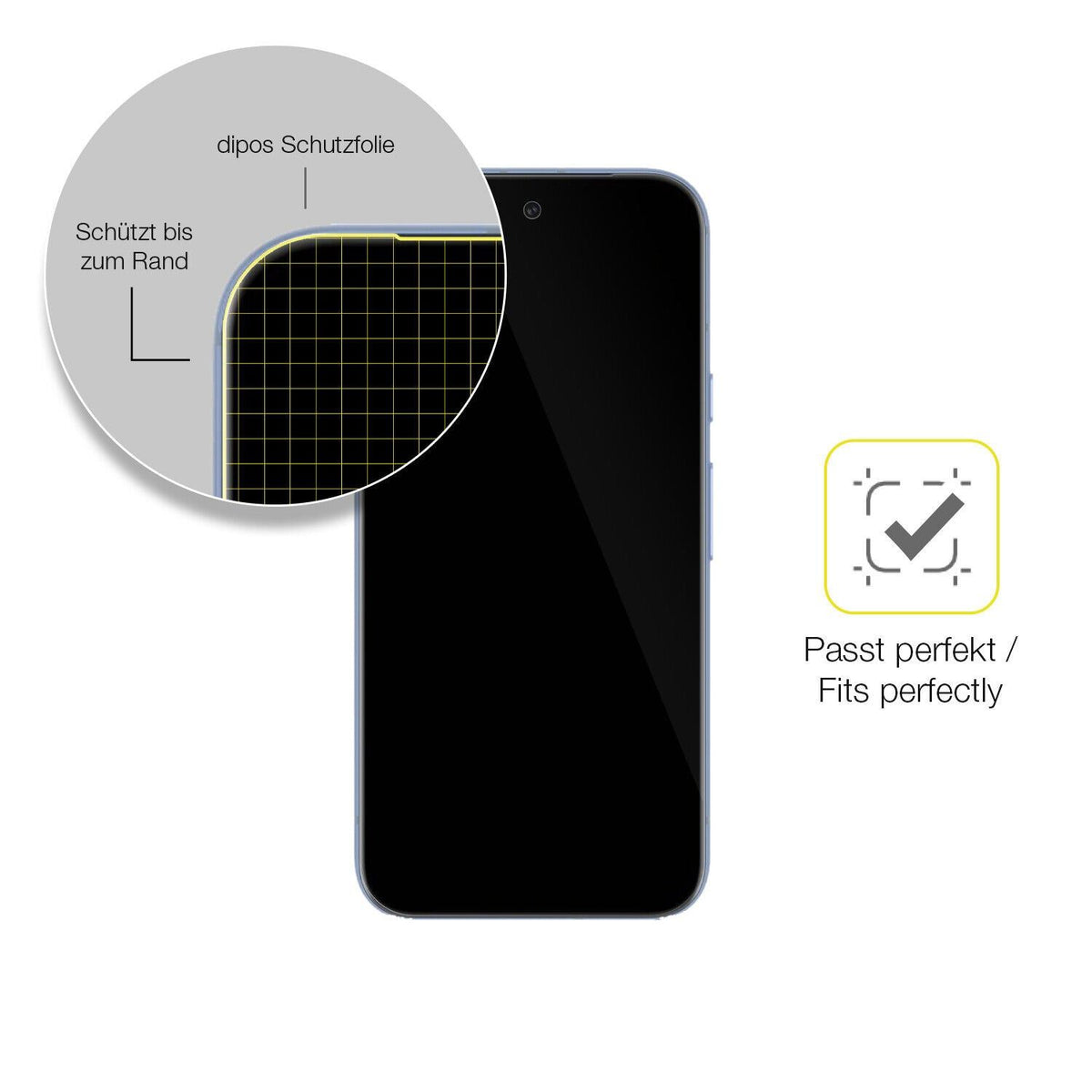 dipos FLEX 2x Clear Screen Protector for Google Pixel 8a