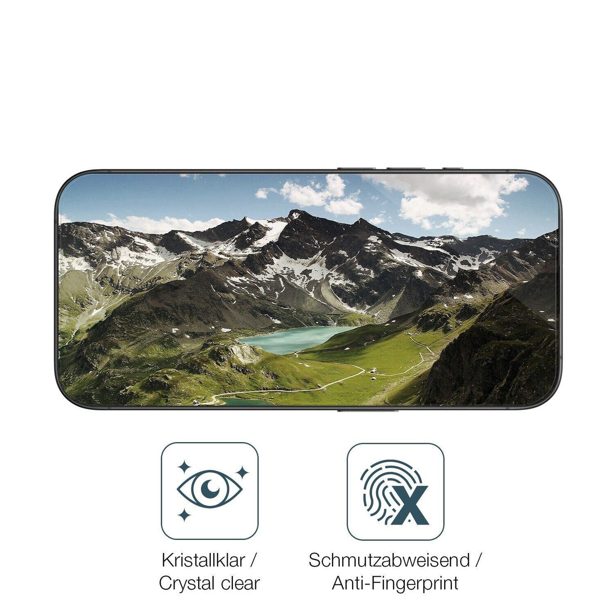 dipos 1x 9H Clear Screen Protector for Apple iPhone 15 Pro