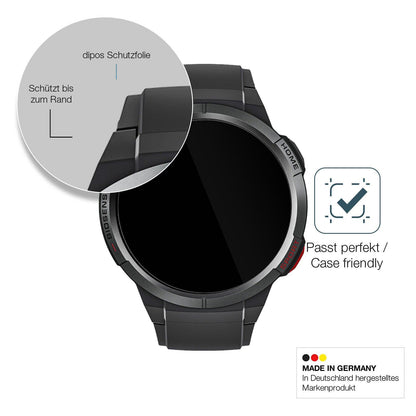 9H Clear Screen Protector for Mibro Watch GS – Shatterproof, Crystal Clear | dipos
