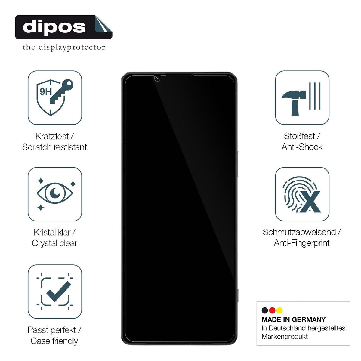 Screen Protector for Sony Xperia 1 IV Flexible Glass 9H dipos