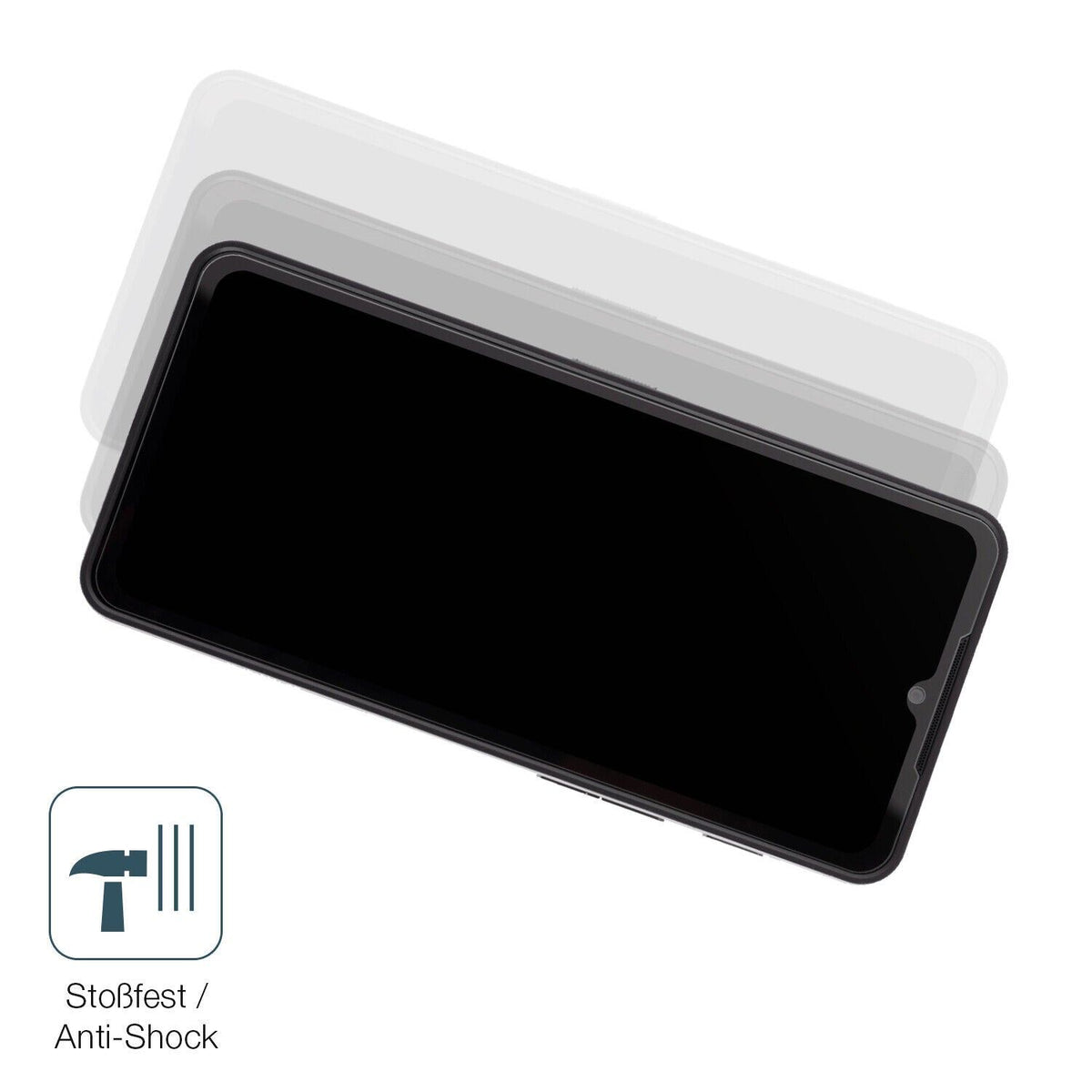 Screen Protector for Cat S75 matte Flexible Glass 9H dipos