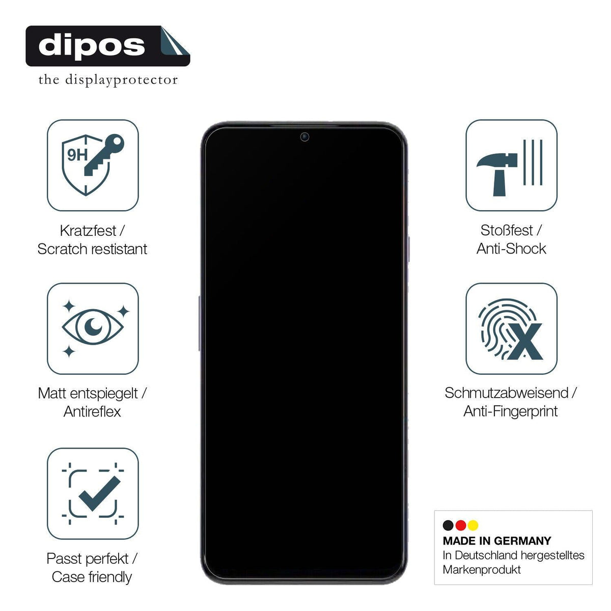 Screen Protector for Cubot P80 matte Flexible Glass 9H dipos