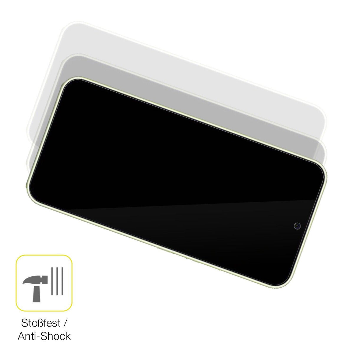2x Screen Protector for Samsung  Galaxy A54 5G Protective Film covers 100% dipos