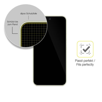 2x Screen Protector for Samsung  Galaxy A54 5G Protective Film covers 100% dipos