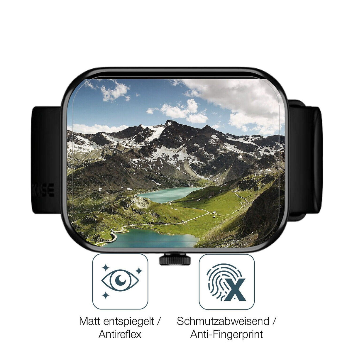 Screen Protector for Noise ColorFit Pulse 2 Max matte Flexible Glass 9H dipos
