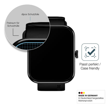 Screen Protector for Noise ColorFit Pulse 2 Max matte Flexible Glass 9H dipos