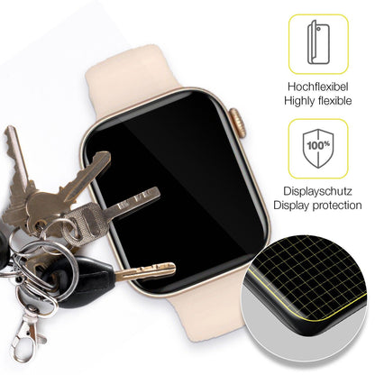 2x Screen Protector for Fireboltt Ring 2 Protective Film covers 100% dipos Flex