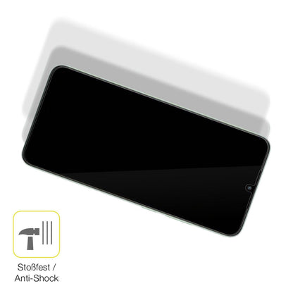 2x Screen Protector for Xiaomi Redmi A2 Plus Protective Film covers 100% dipos