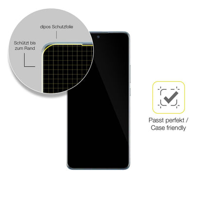 2x Screen Protector for Xiaomi Redmi K60 Protective Film covers 100% dipos Flex