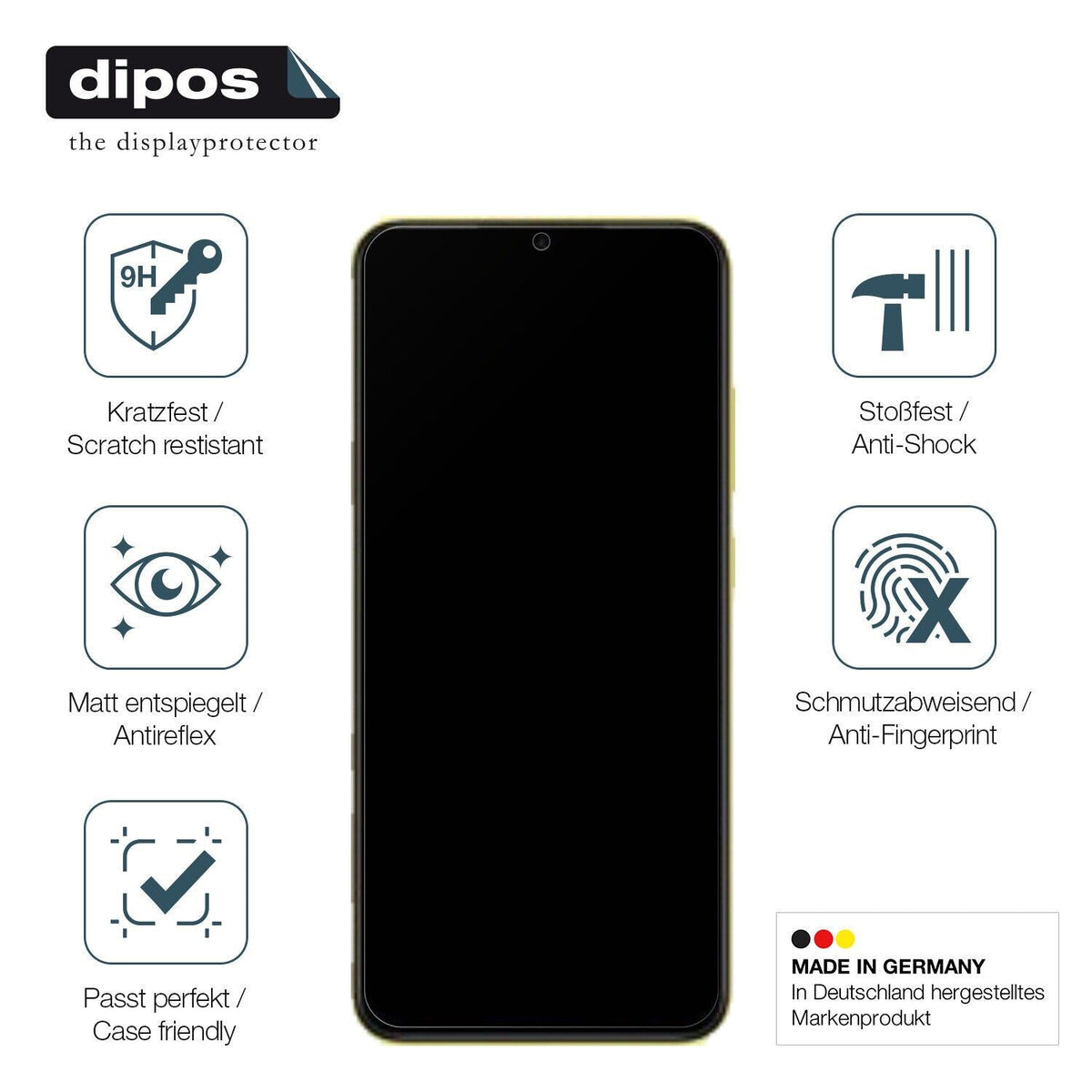 Screen Protector for Xiaomi POCO M4 5G matte Flexible Glass 9H dipos