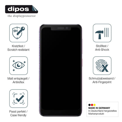Screen Protector for Vodafone Smart N10 matte Flexible Glass 9H dipos