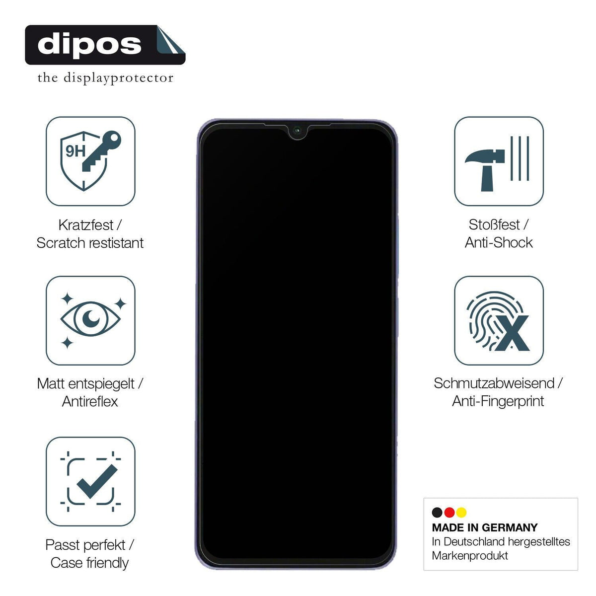 Screen Protector for Xiaomi Poco C55 matte Flexible Glass 9H dipos