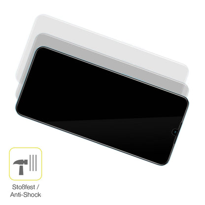 2x Screen Protector for Oppo A58 Protective Film covers 100% dipos Flex