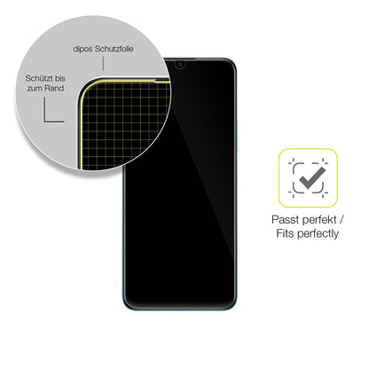 2x Screen Protector for VIVO Y15c Protective Film covers 100% dipos Flex