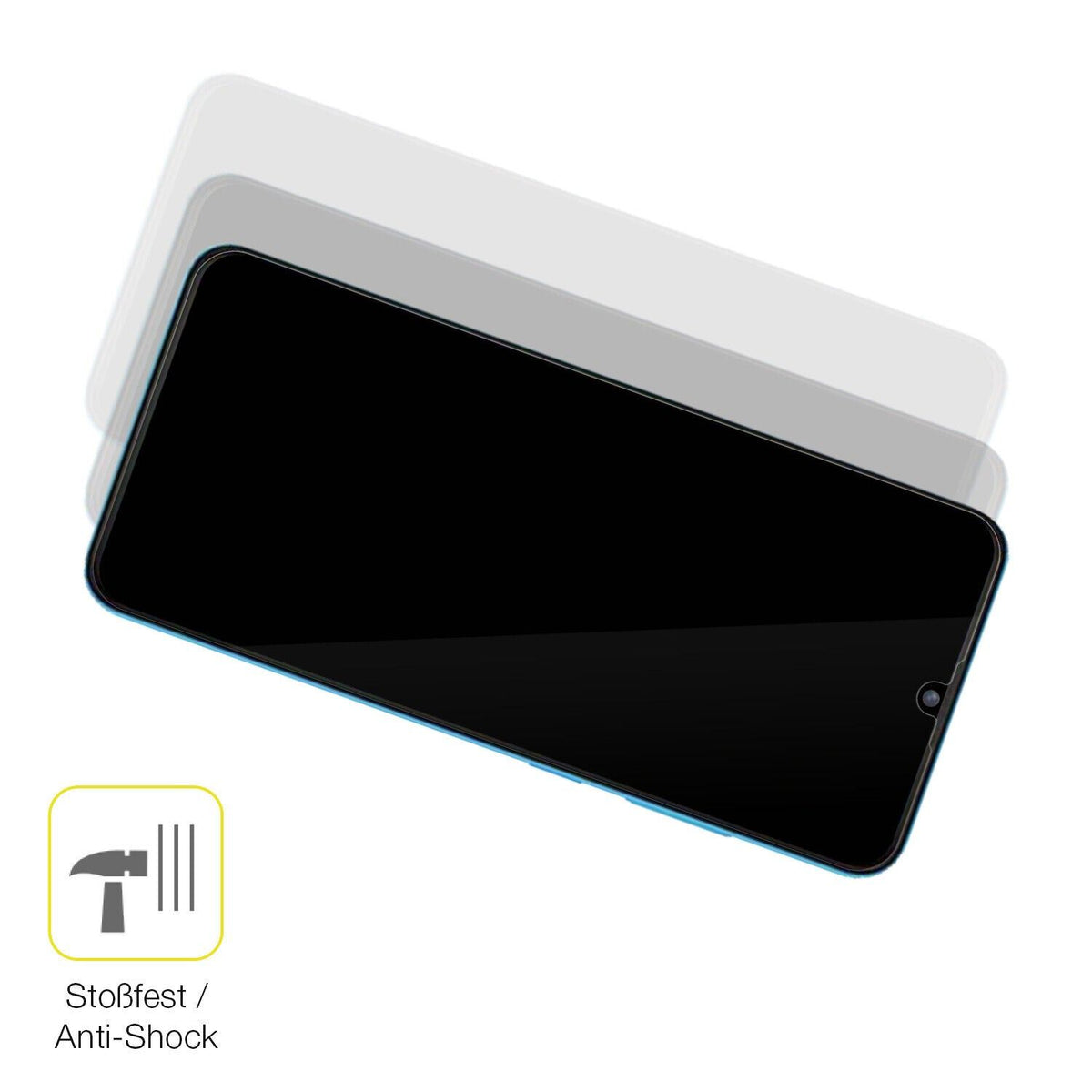 2x Screen Protector for Walton Orbit Y50 Protective Film covers 100% dipos Flex