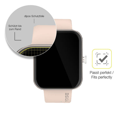 2x Screen Protector for Noise Colorfit Pulse Grand Protective Film covers 100%