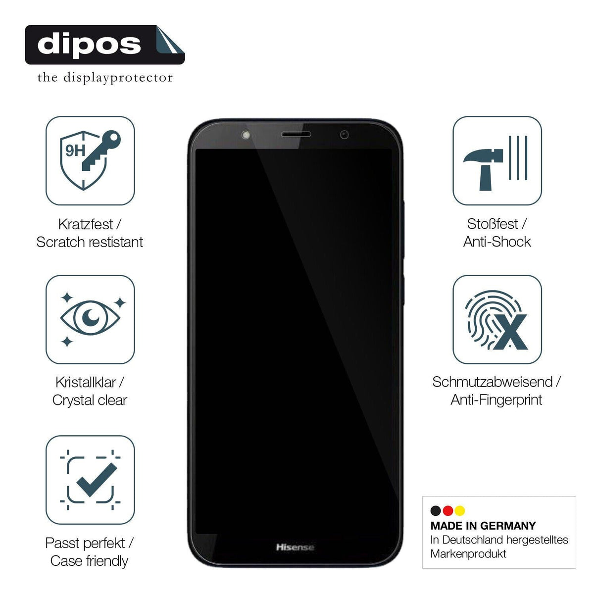 Screen Protector for Hisense E20 Flexible Glass 9H dipos