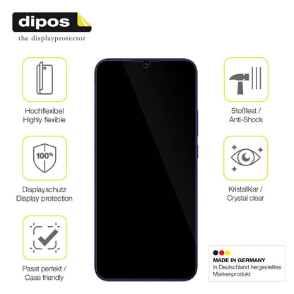2x Screen Protector for General Mobile  GM 21 Protective Film covers 100% dipos