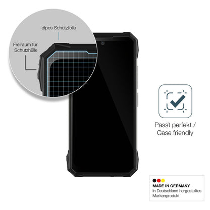 9H Clear Screen Protector for Doogee S89 Pro – Shatterproof, Crystal Clear | dipos