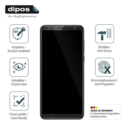 9H Clear Screen Protector for WALTON Primo NH4 – Shatterproof, Crystal Clear | dipos