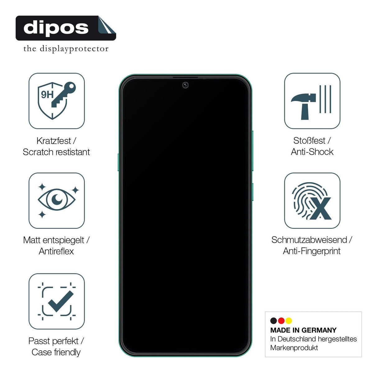 Screen Protector for Hisense Infinity E40 Lite matte Flexible Glass 9H dipos