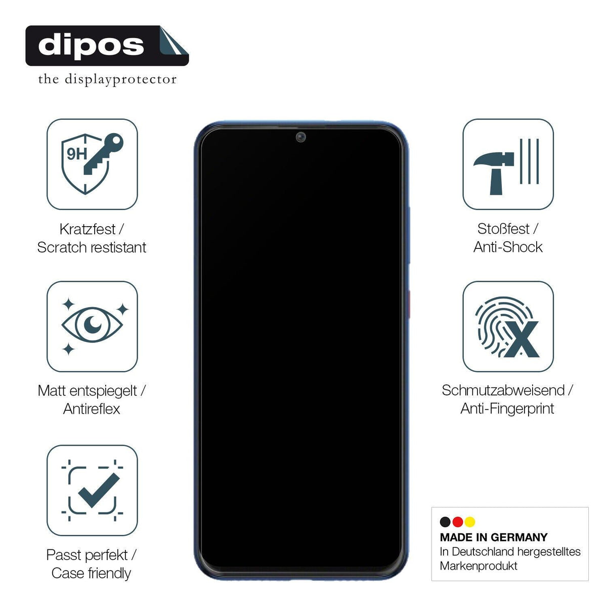 Screen Protector for Walton Primo RX7 matte Flexible Glass 9H dipos