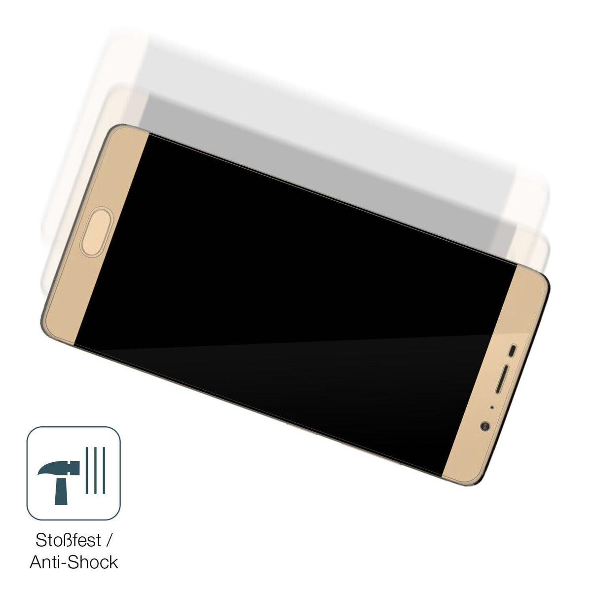 9H Clear Screen Protector for Panasonic Eluga A3 Pro – Shatterproof, Crystal Clear | dipos