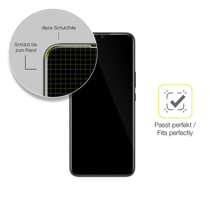 2x Screen Protector for Huawei MAIMANG 10 Protective Film covers 100% dipos Flex