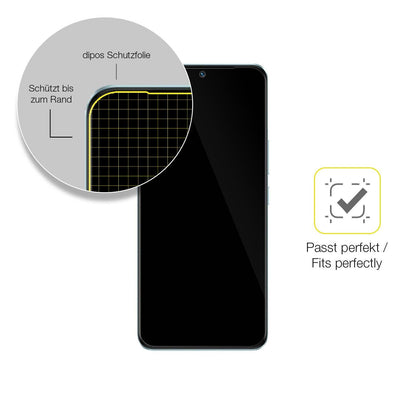 Full Cover Screen Protector for VIVO iQOO Z6 Pro – Covers Curved Edges | dipos