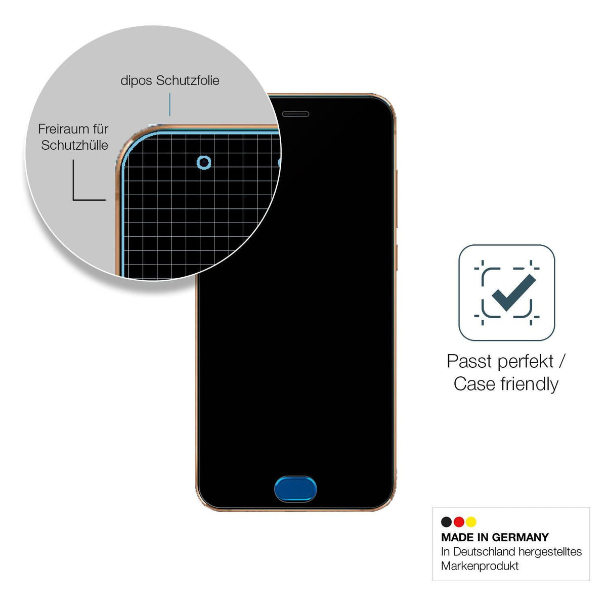 Screen Protector for Xiaomi Mi Note 3 matte Flexible Glass 9H dipos